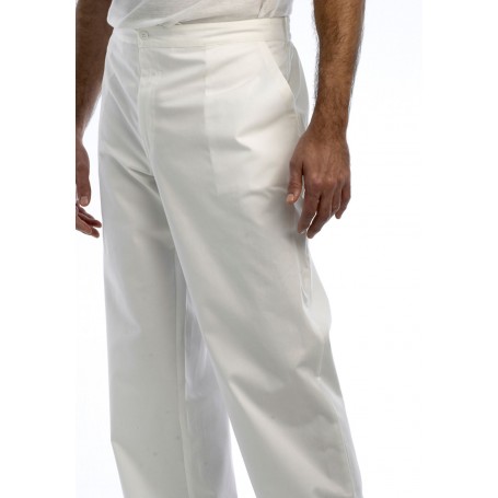 Pantalon unisex blanco