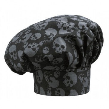 Gorro Chef Hat Skulls (2 uds.)