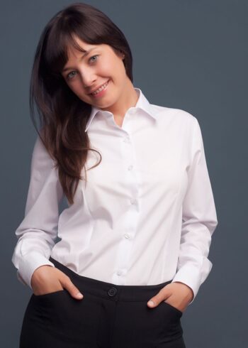 Camisa M/L popelina básica