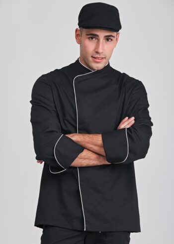 CHAQUETA COCINA UNISEX CON NATURA© C.NEGRO 000
