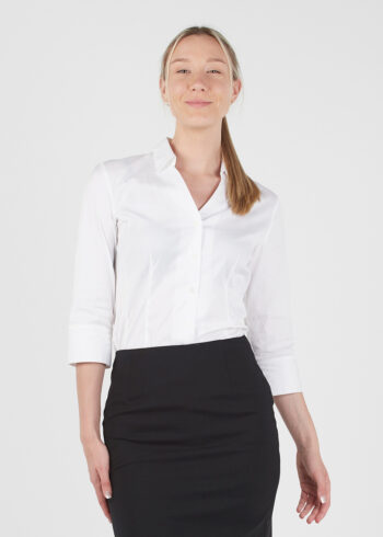 CAMISA MUJER MANGA 3/4 ESCOTE EN V