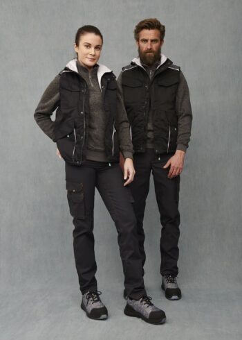 Chaleco hombre combinado