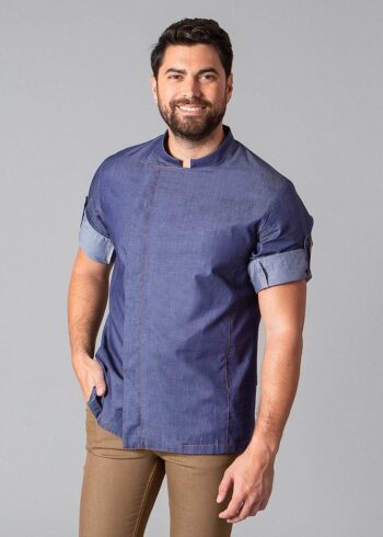 Tejano chambray azul 832