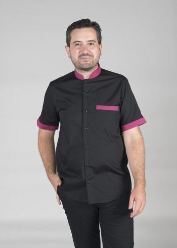 Negro con burdeos 0170