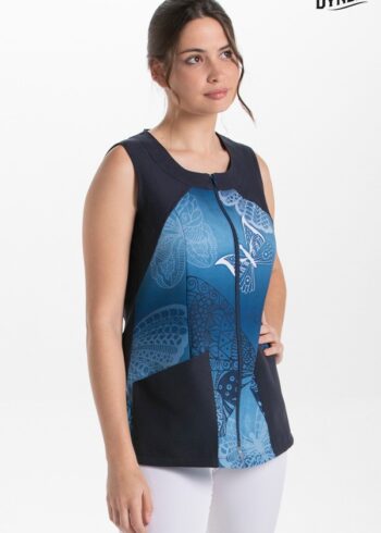 CHAQUETA S/M ESTAMPADO MARIPOSA