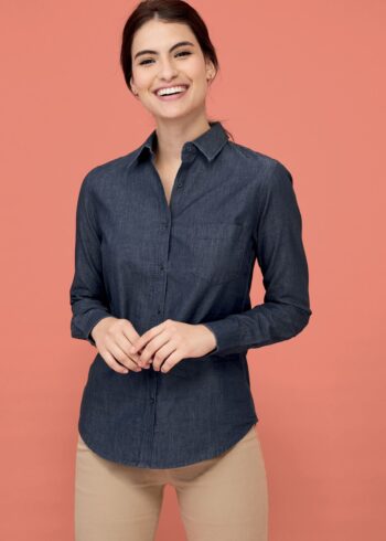 CAMISA DE DENIM DE MUJER