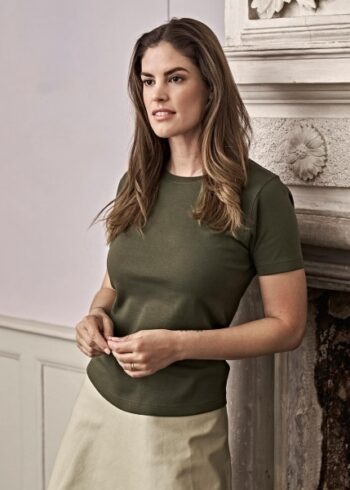 CAMISETA ORGÁNICA INTERLOCK MUJER