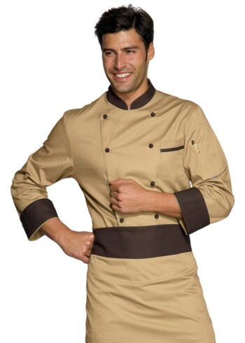 Chaqueta Cocina Bizcocho 059215 Biscotto/Moro