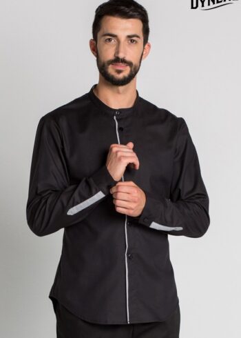 Camisa caballero cuello mao