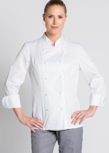 Chaqueta sra. clásica blanca