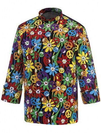 Chaqueta Cocina Fantasy Peace And Love