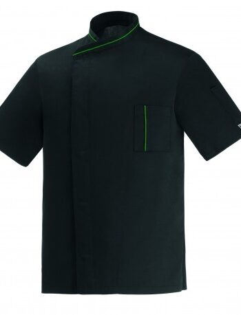 Chaqueta Cocina Microtec MM Black