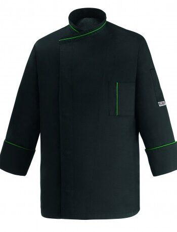Chaqueta Cocina Microtec ML Black