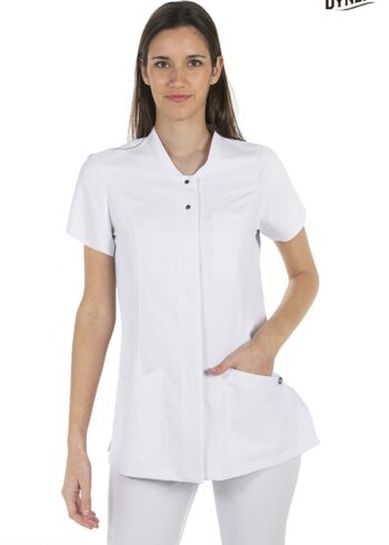 Chaqueta mujer corchetes m/c microfibra