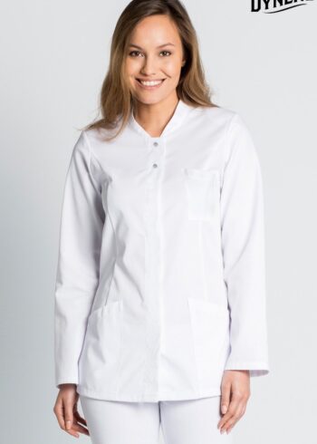 Chaqueta mujer corchetes m/l microfibra