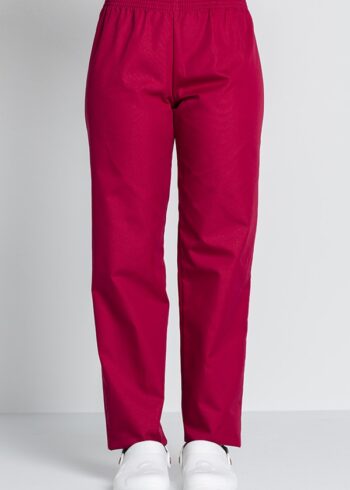 Pantalón clásico granate