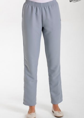 Pantalón c/ bolsillos microfibra gris