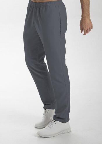 Pantalon microfibra gris