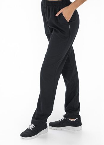 Pantalón microfibra negro