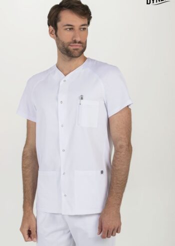 Chaqueta hombre m/c ranglan blanca