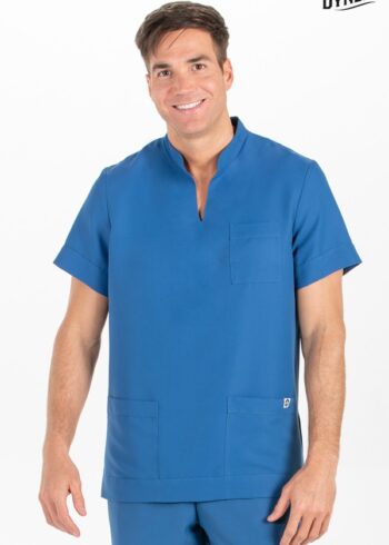 Blusón unisex microfibra azul