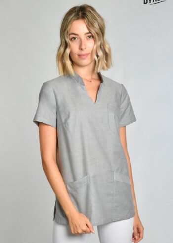 Casaca sanidad cuello mao