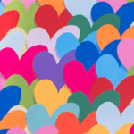 Cuore multicolor 5149