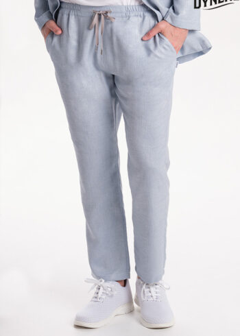 Pantalón unisex celeste con cordón