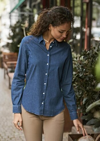 Camisa vaquera para mujer