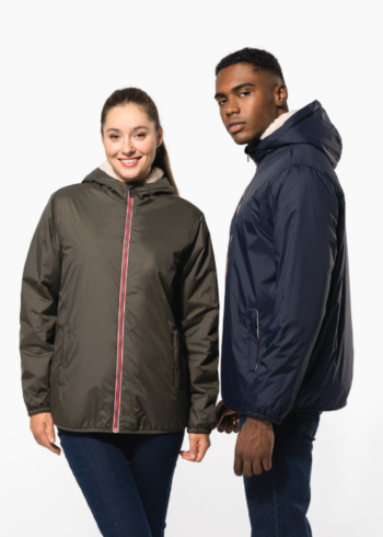 K6168- CHAQUETA CON FORR DE SHERPA UNISEX