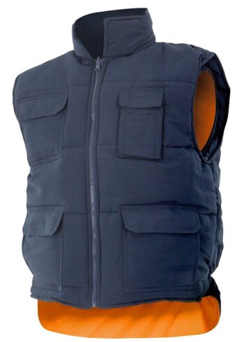 Chaleco acolchado reversible