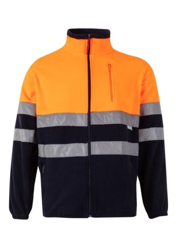Chaqueta polar bicolor